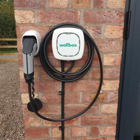 electrical box for ev charger|ev wall charger box.